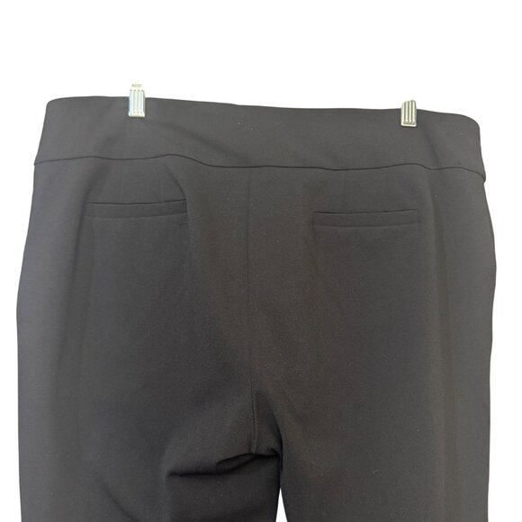 Soho Apparel Ltd Black Pull On Stretch Pants XL Machine Washable - Picture 4 of 6